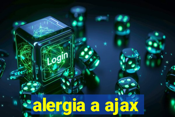 alergia a ajax